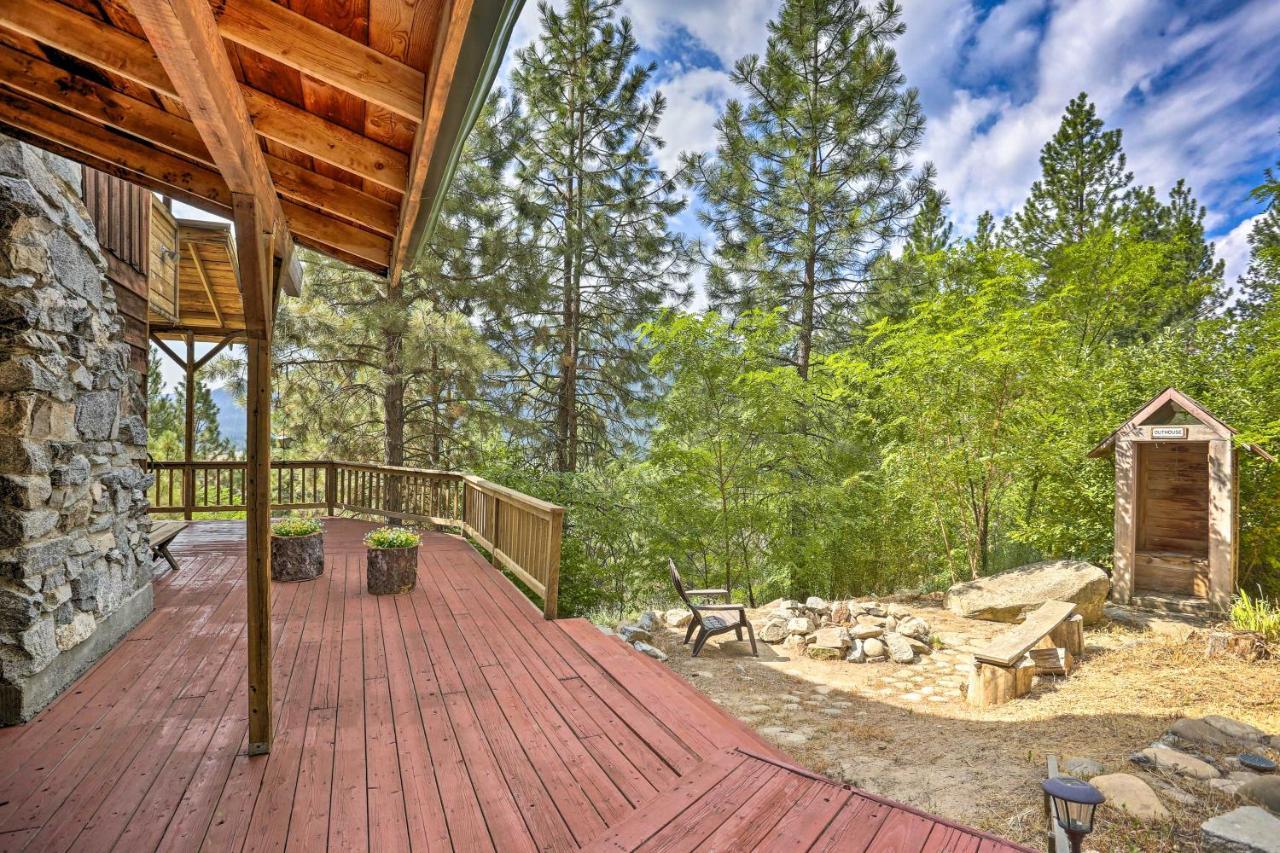 Peaceful Cabin With Mtn And River Views, Fire Pit Crouch 外观 照片